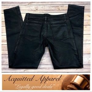 Carmar Coated Sharkskin Skinny Jeans Pants